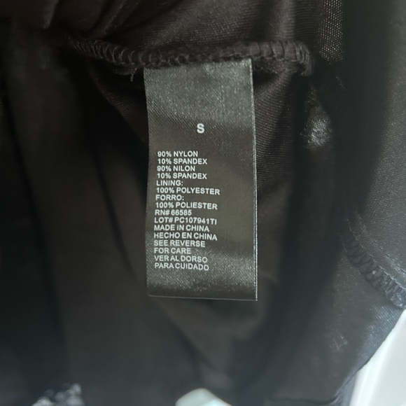 Perceptions New York Black Lace Overlay 3/4 Sleeve Women’s Classy Dress Sz Small - Picture 4 of 11